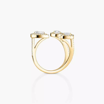[[ Moco ] Diamond Ring 0,25ct My Twin Trilogy