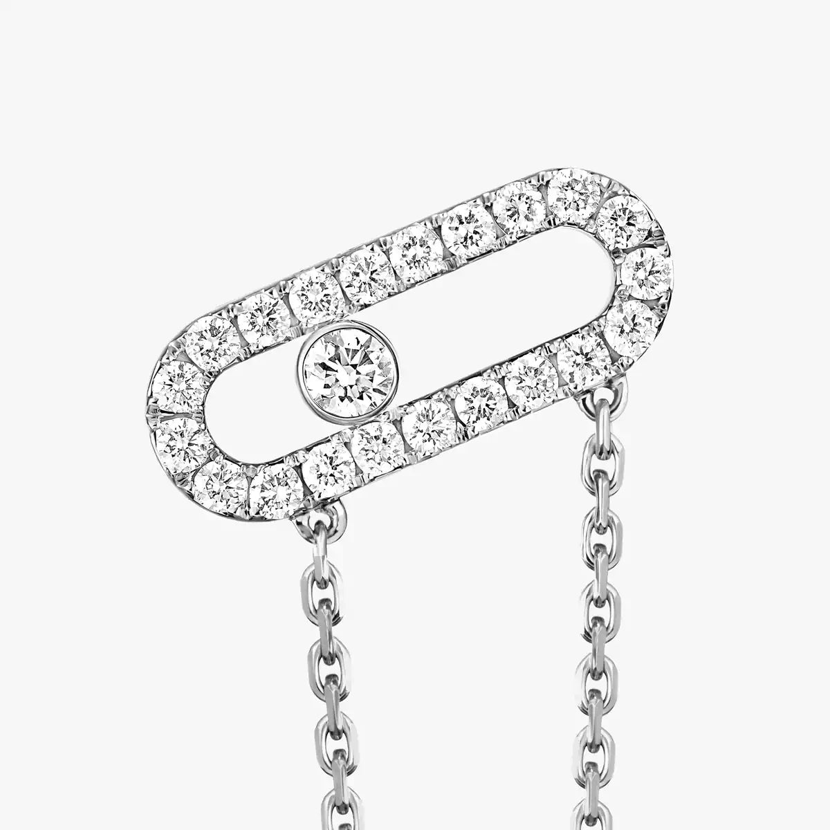 [ Moco ]Move Uno Diamond Earrings