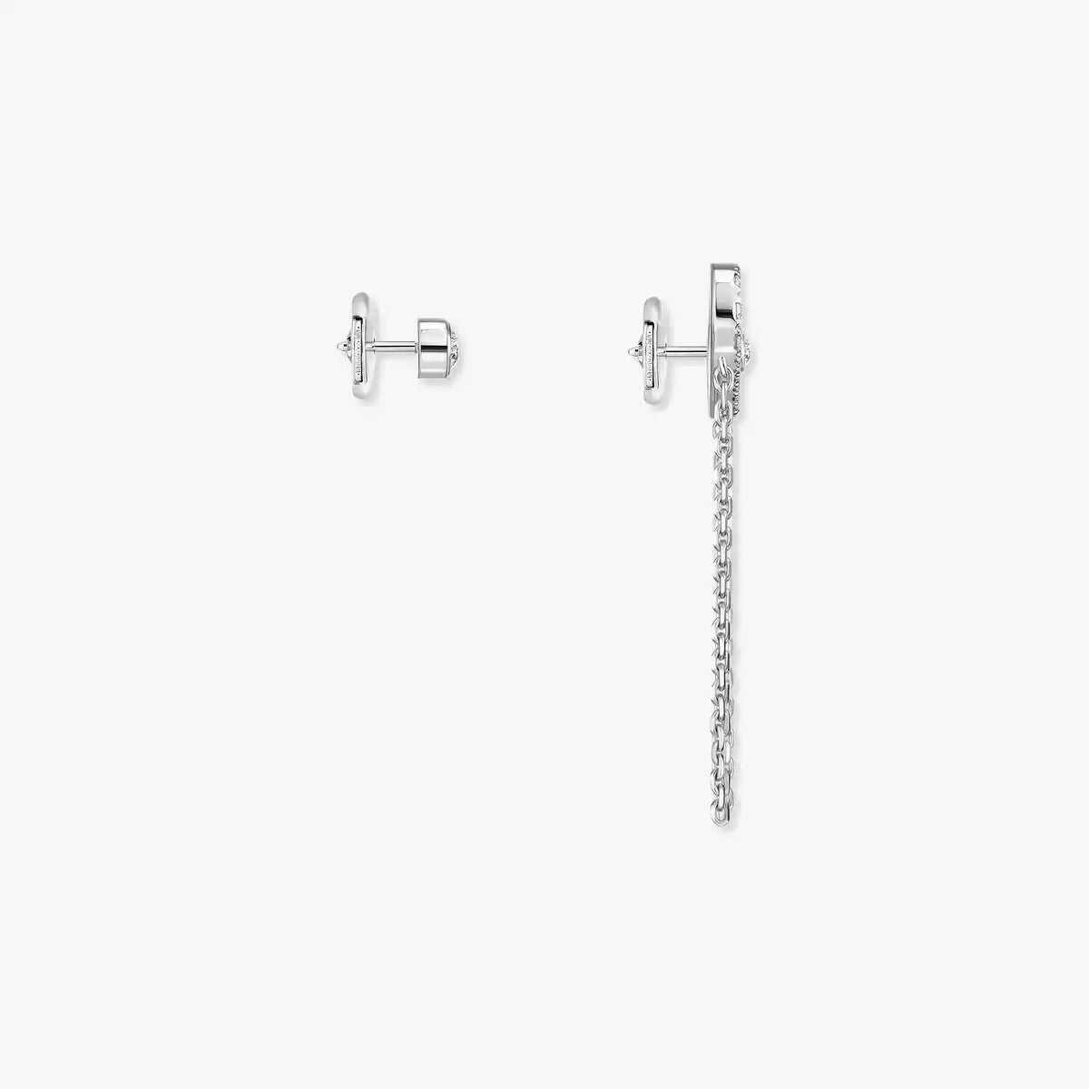 [ Moco ]Move Uno Diamond Earrings