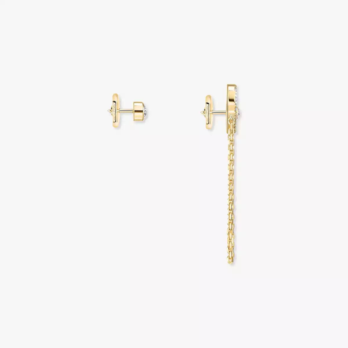 [ Moco ]Move Uno Diamond Earrings