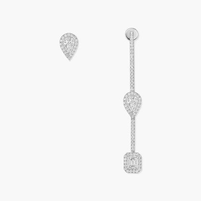 [ Moco ]Diamond Drop Earrings My Twin
