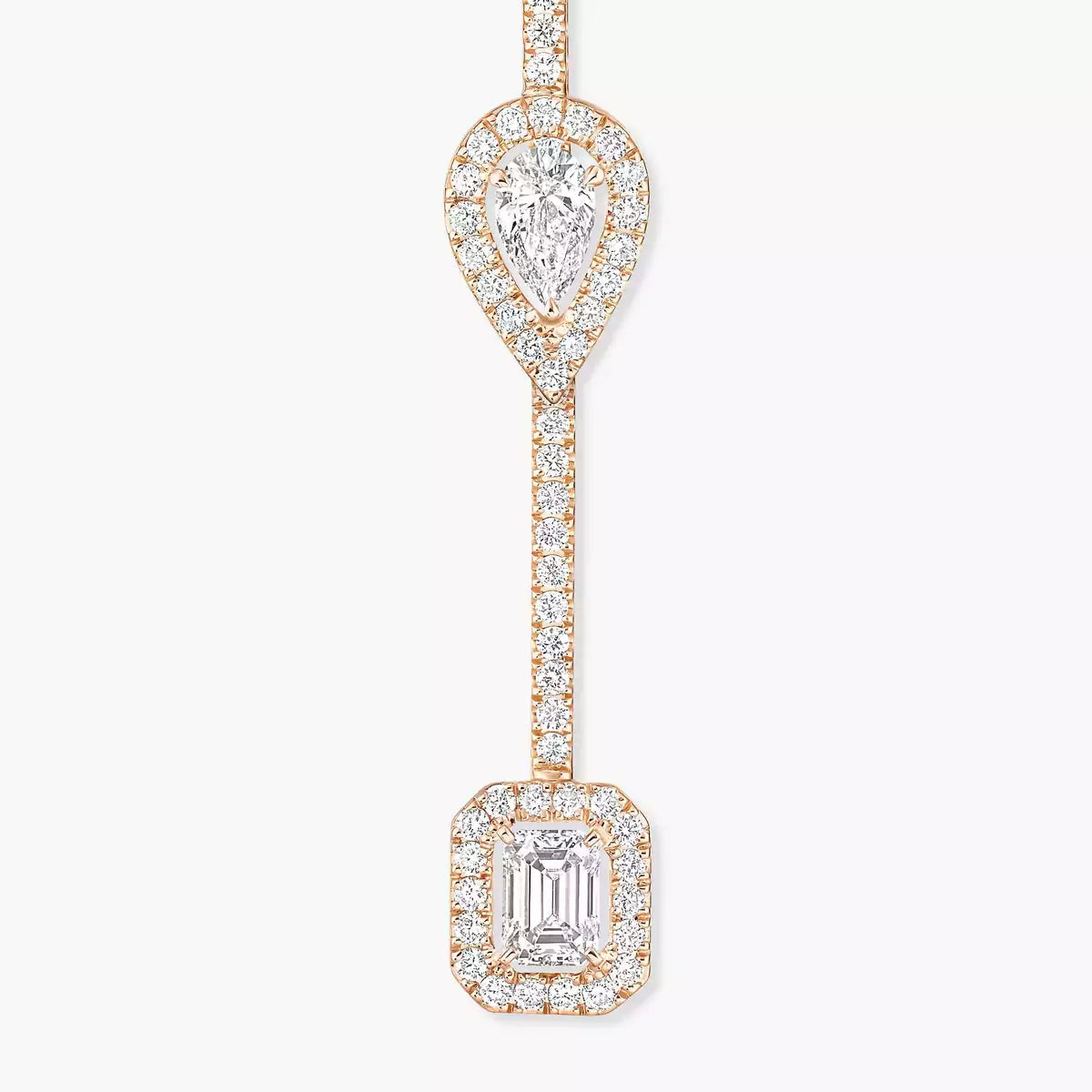 [ Moco ]Diamond Drop Earrings My Twin
