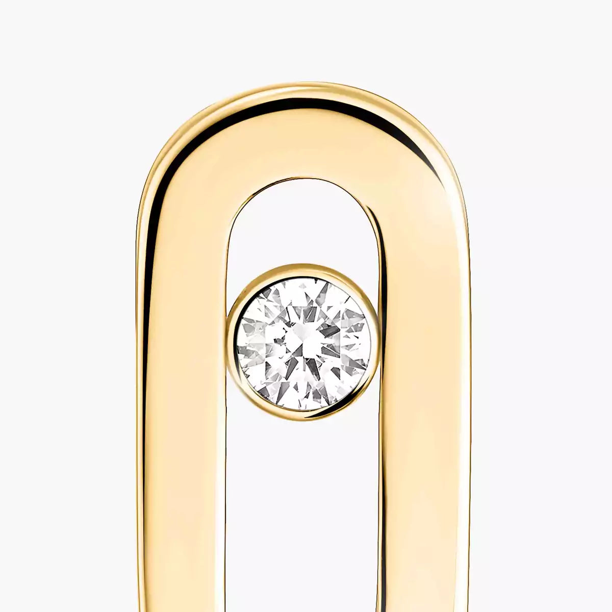 [ Moco ]Move Uno Diamond Stud Earrings
