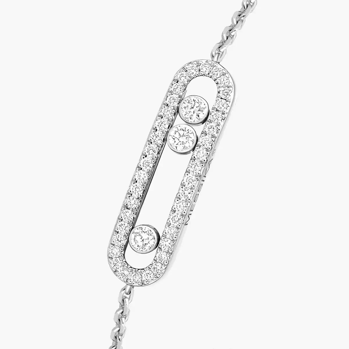 [ Moco ]Pavé Baby Move Diamond Bracelet