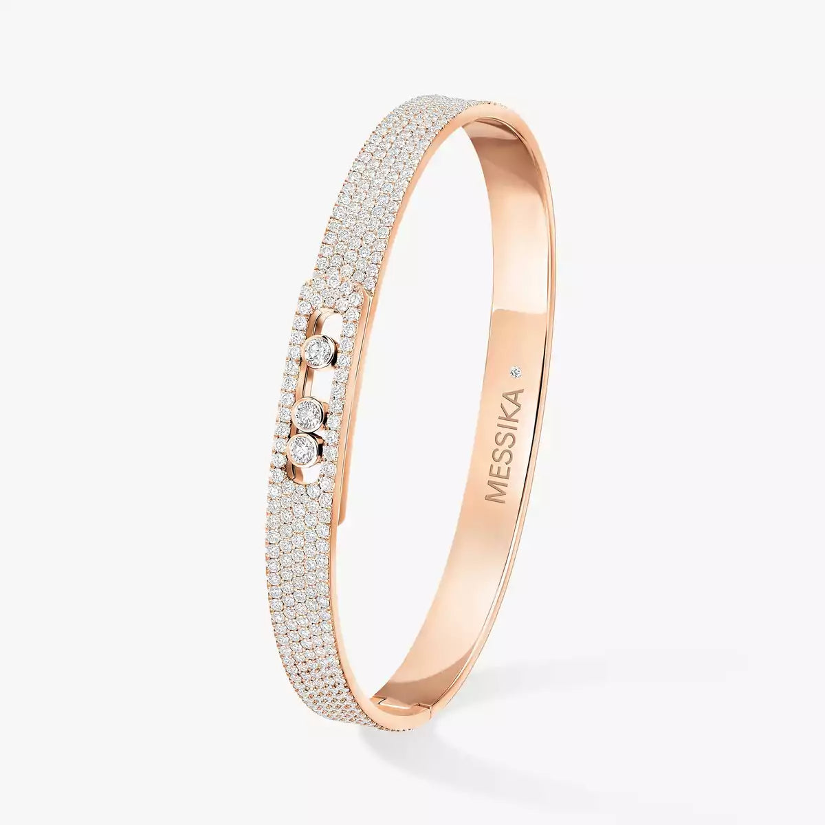 [ Moco ]Move Noa Full Pavé Diamond Bangle Bracelet