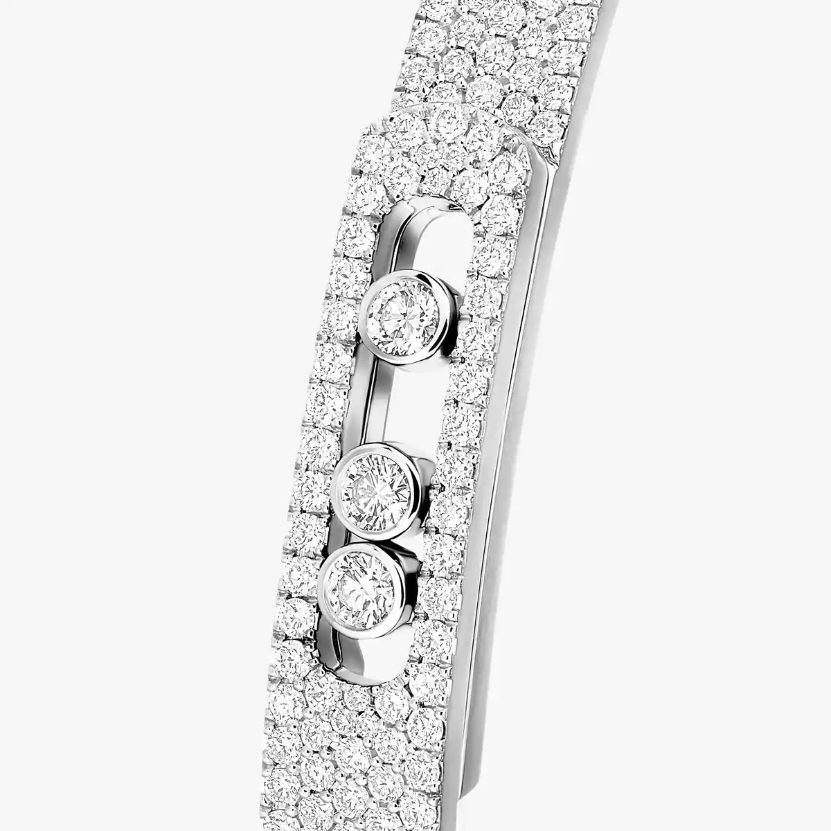 [ Moco ]Move Noa Full Pavé Diamond Bangle Bracelet