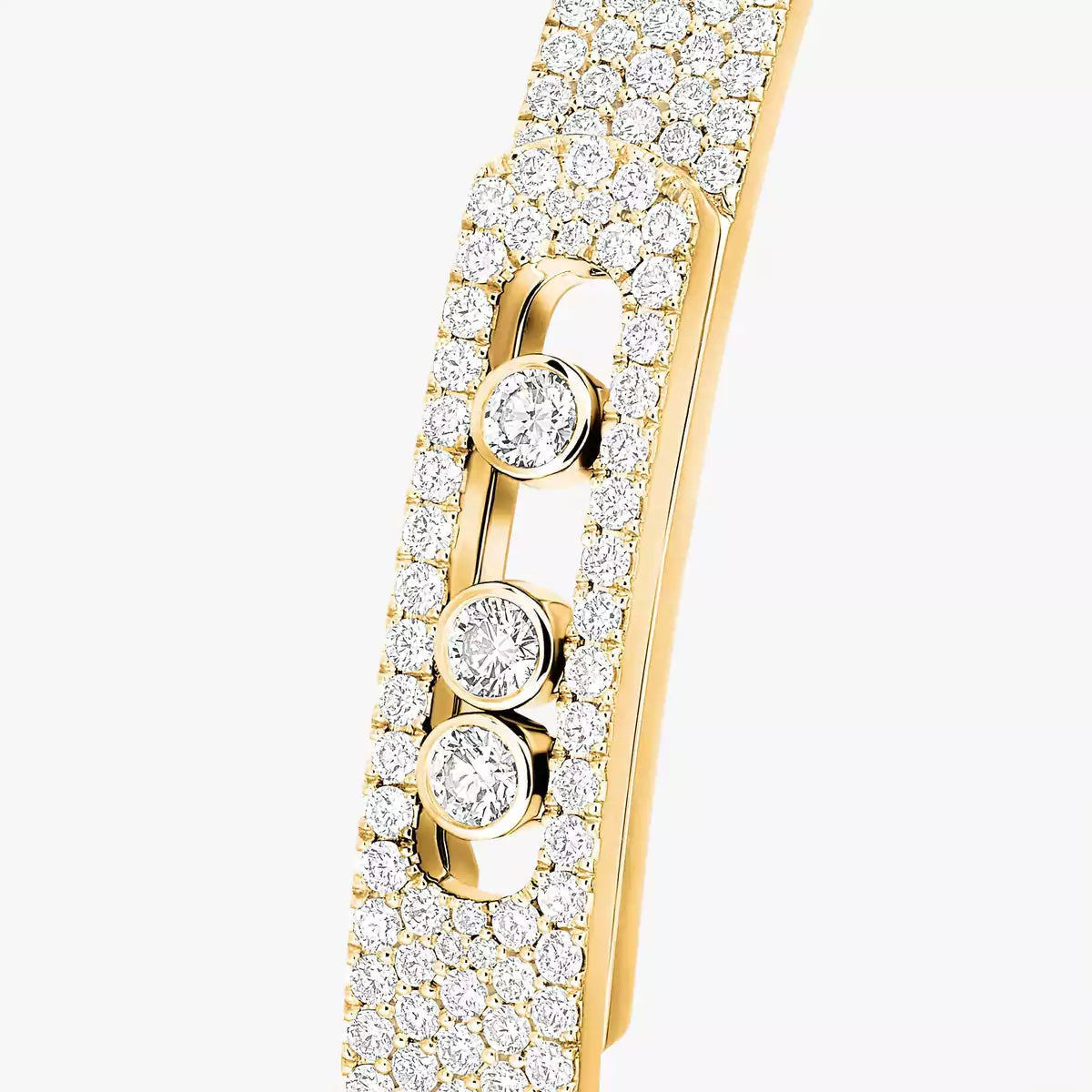 [ Moco ]Move Noa Full Pavé Diamond Bangle Bracelet