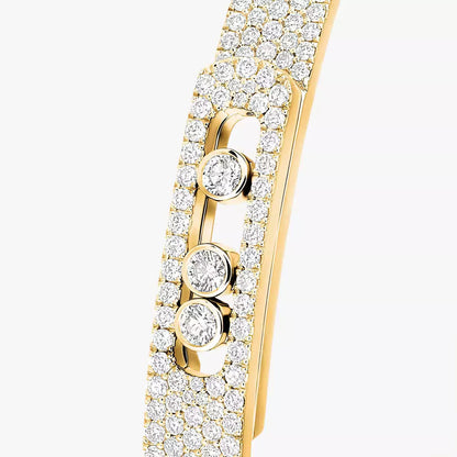 [ Moco ]Move Noa Full Pavé Diamond Bangle Bracelet