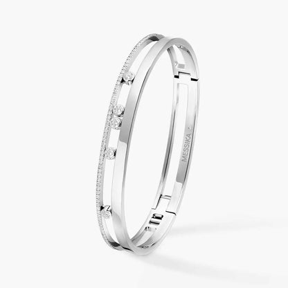 [ Moco ]Move Romane Diamond Bangle Bracelet