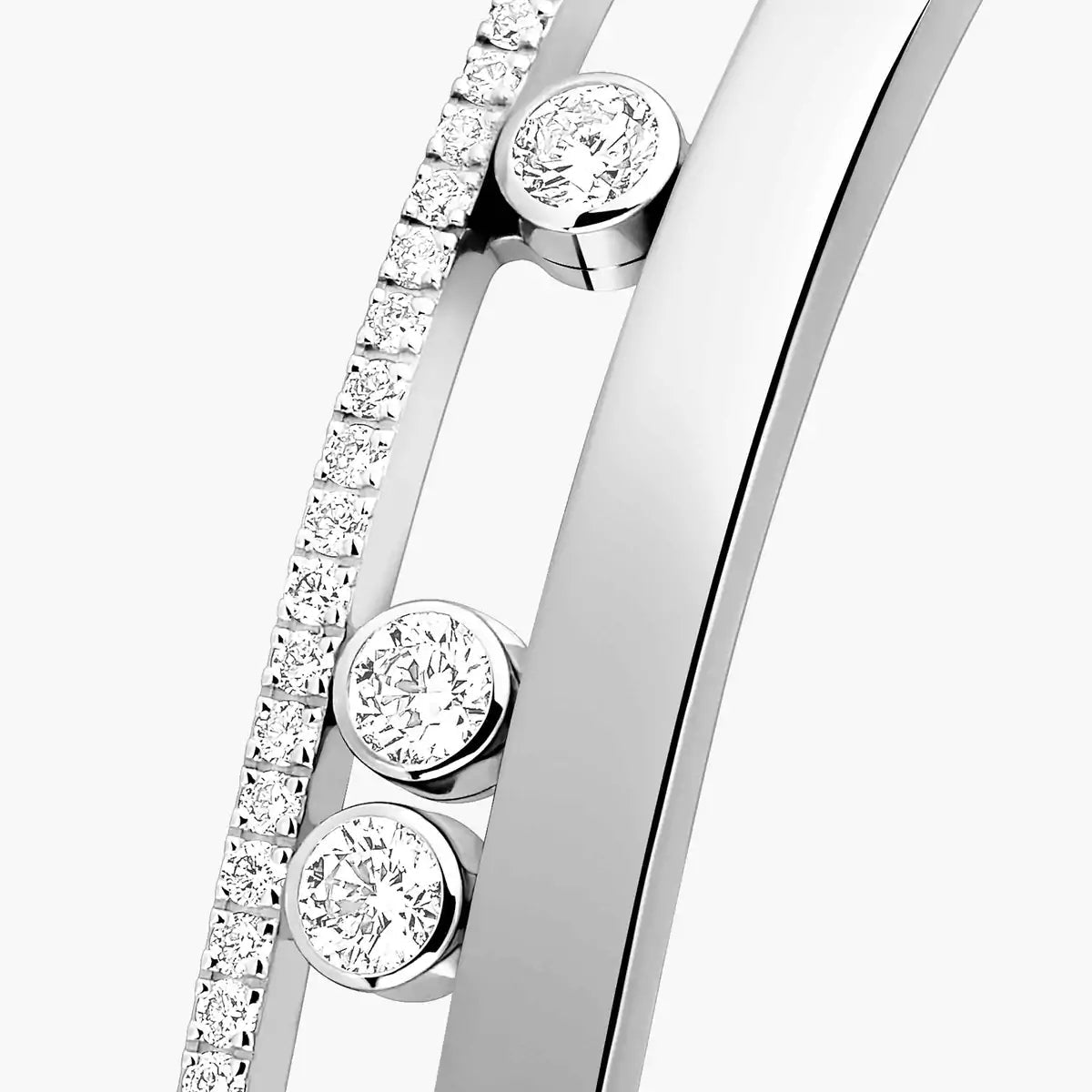 [ Moco ]Move Romane Diamond Bangle Bracelet