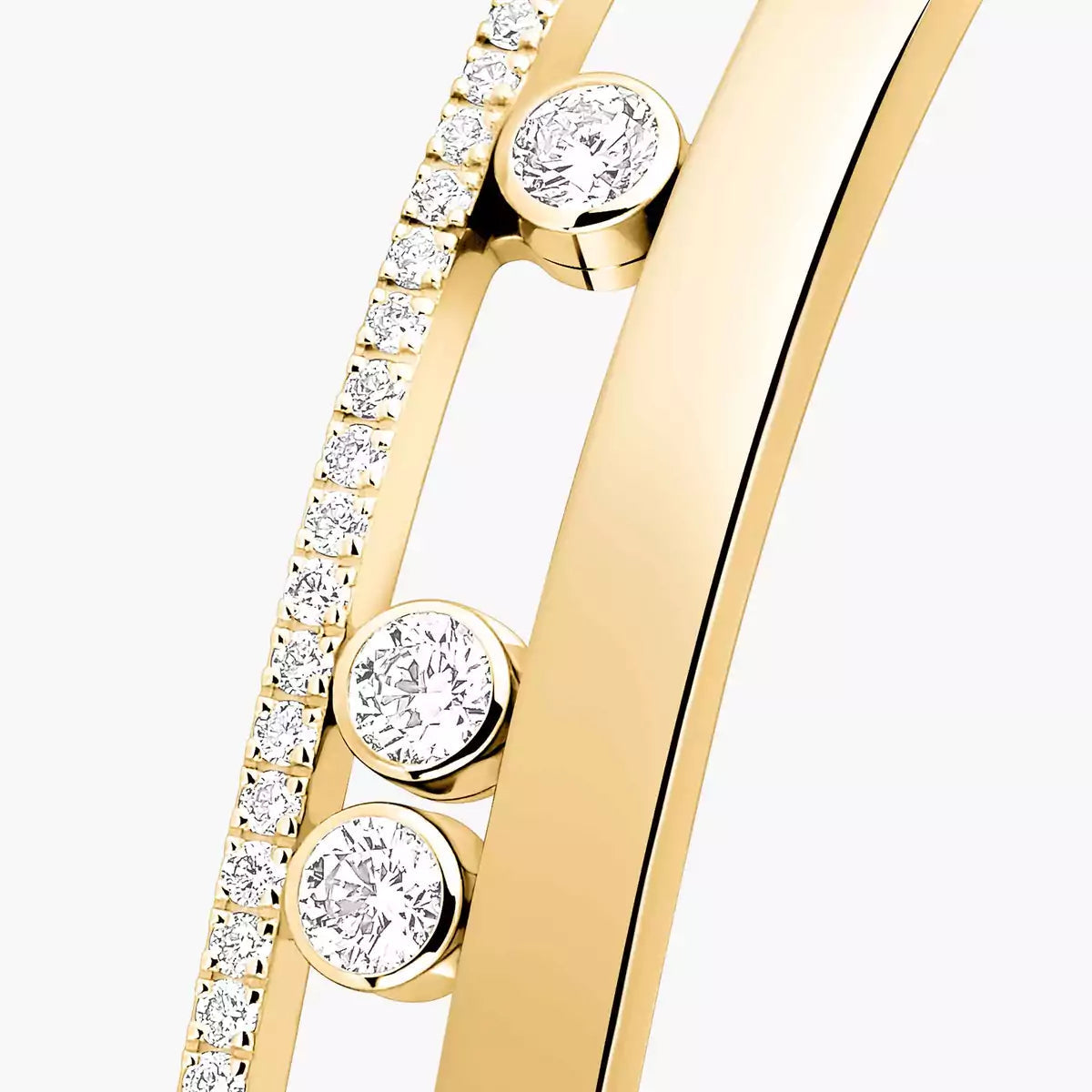 [ Moco ]Move Romane Diamond Bangle Bracelet