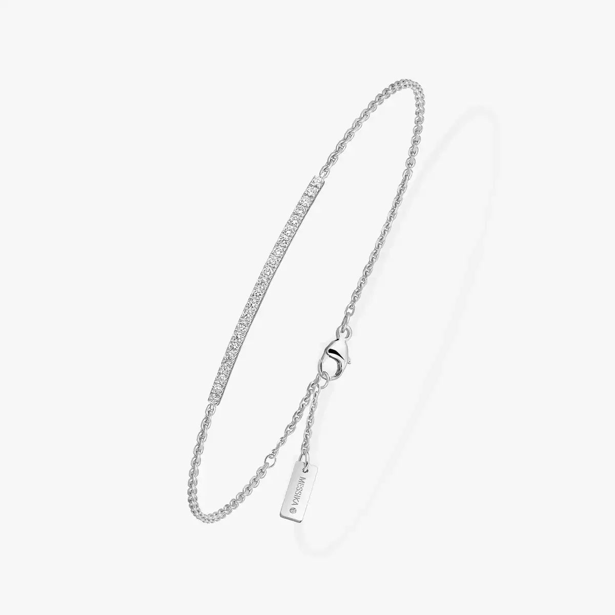 [ Moco ]Diamond Thin Bangle 0.15ct My Twin Toi & Moi