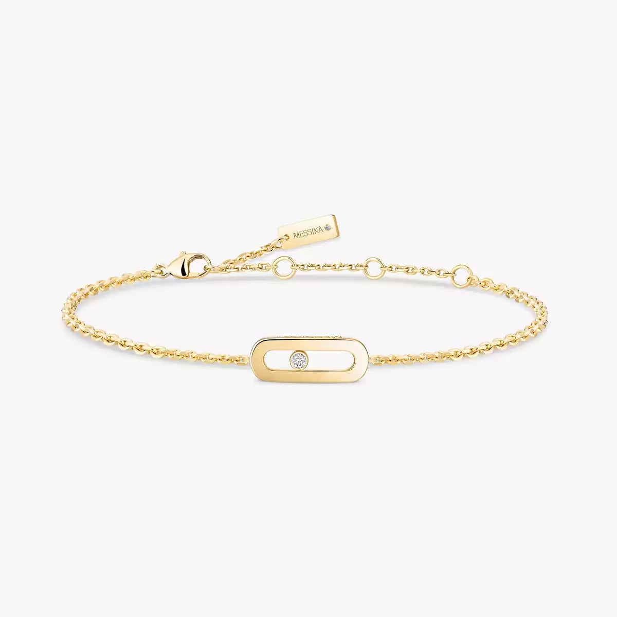 [ Moco ]Move Uno Diamond Bracelet