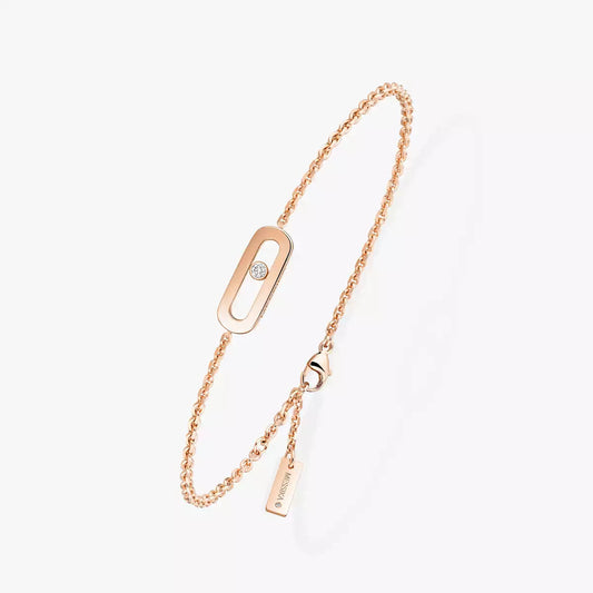 [ Moco ]Move Uno Diamond Bracelet