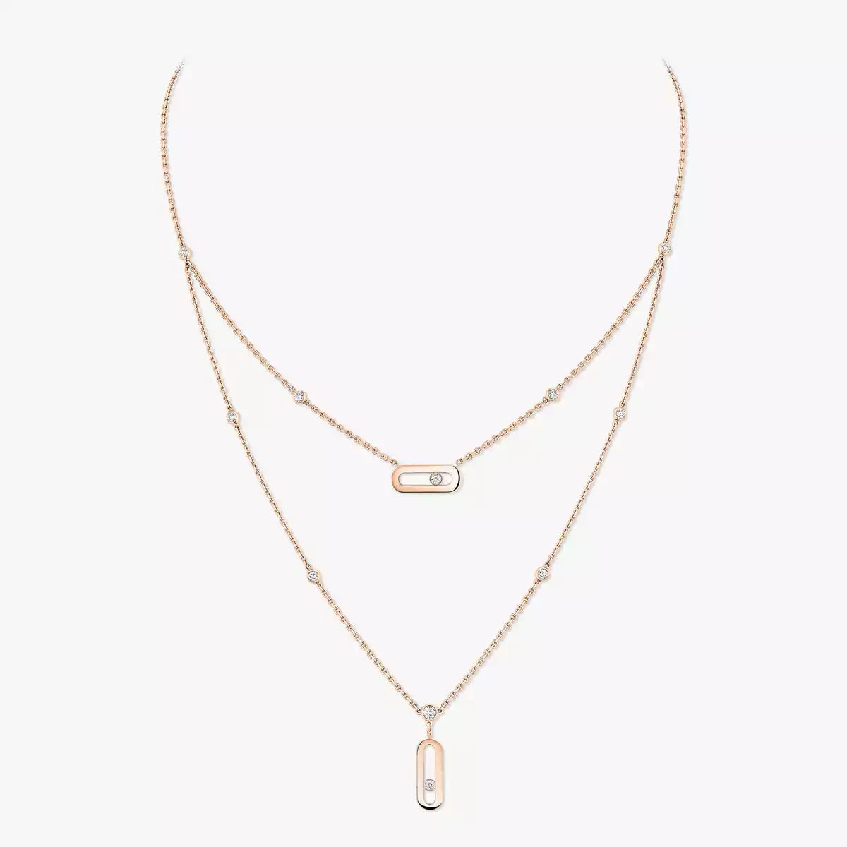 [ Moco ] Move Uno Diamond Necklace