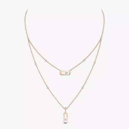 [ Moco ] Move Uno Diamond Necklace