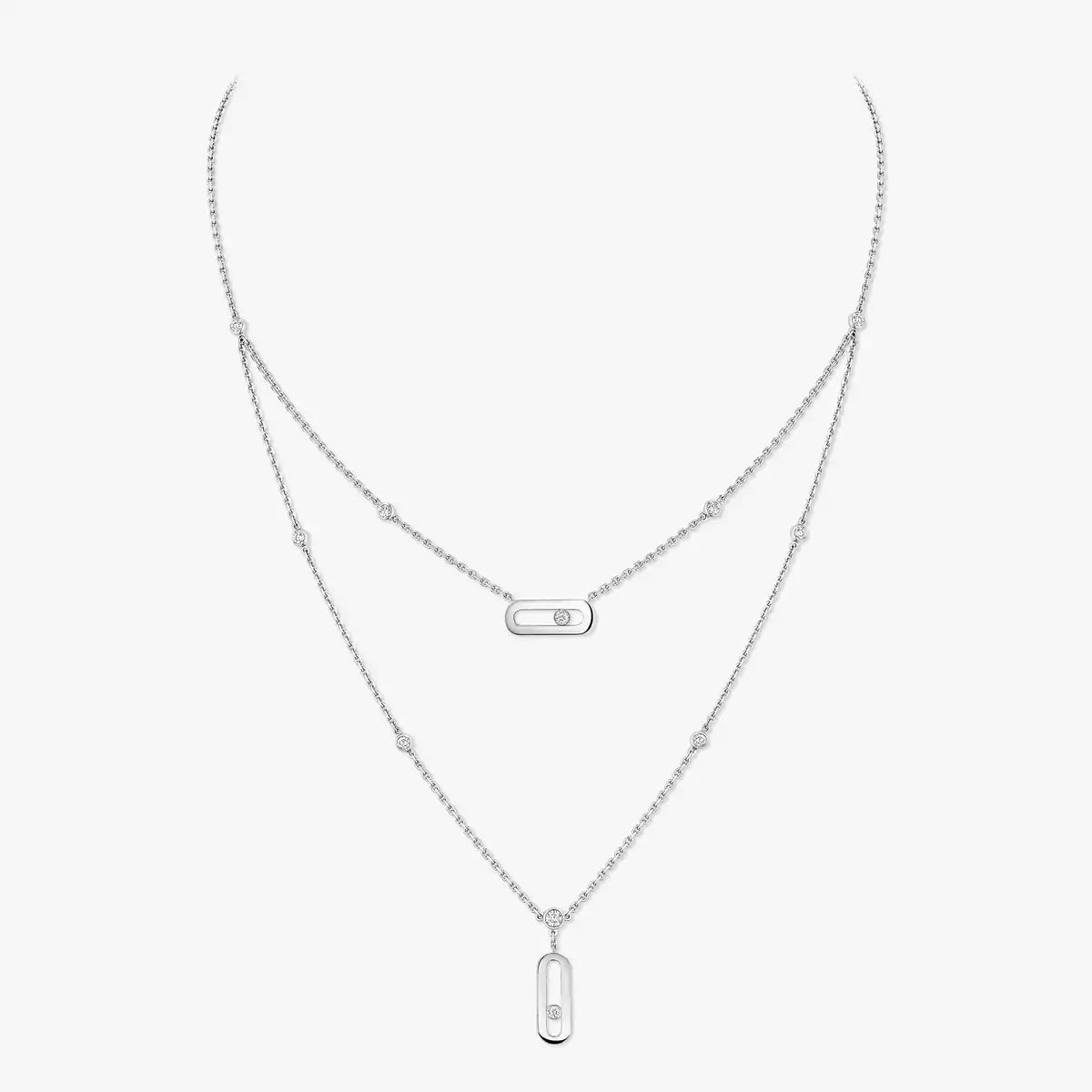 [ Moco ] Move Uno Diamond Necklace