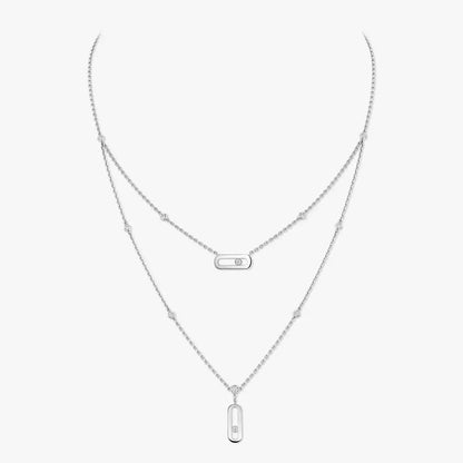 [ Moco ] Move Uno Diamond Necklace