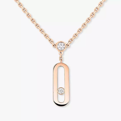 [ Moco ] Move Uno Diamond Necklace