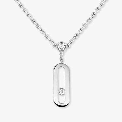 [ Moco ] Move Uno Diamond Necklace