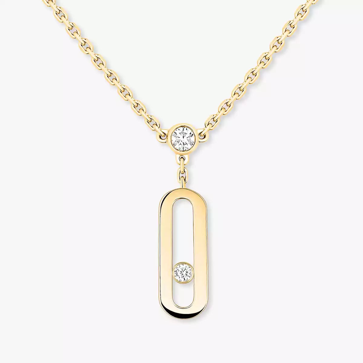 [ Moco ] Move Uno Diamond Necklace