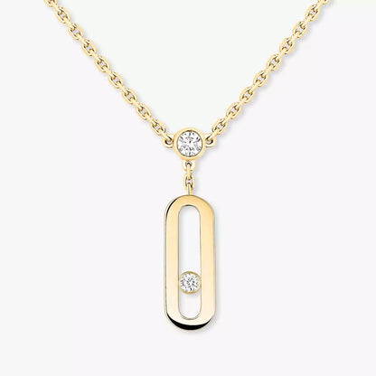 [ Moco ] Move Uno Diamond Necklace