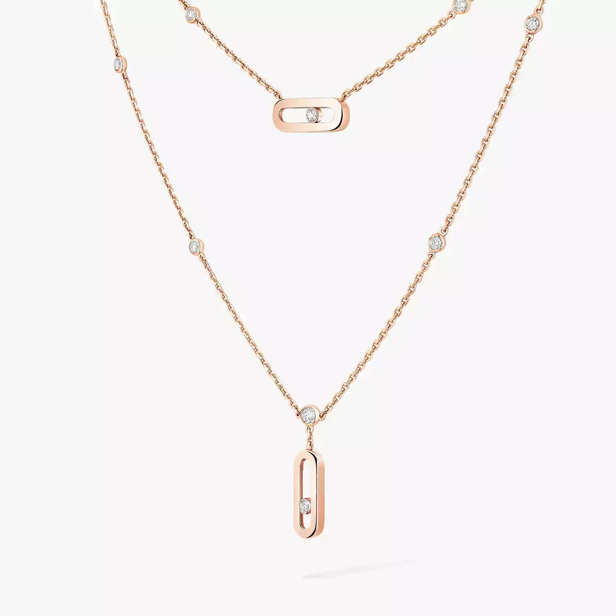 [ Moco ] Move Uno Diamond Necklace
