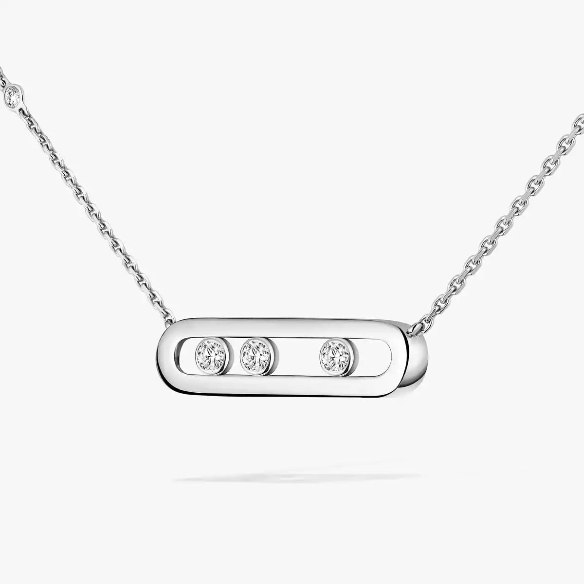 [ Moco ] Baby Move Gold Diamond Necklace