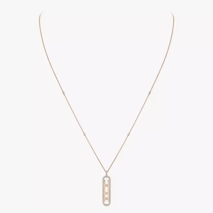 [ Moco ]Diamond Necklace Move 10Th