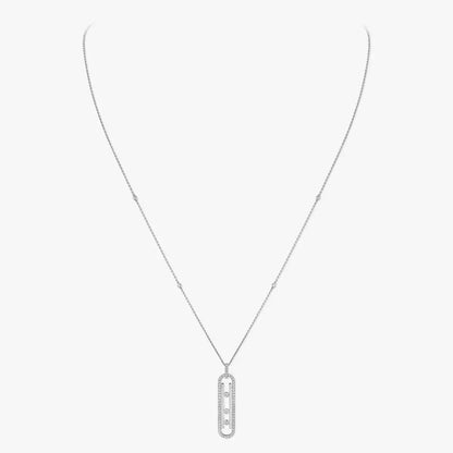 [ Moco ]Diamond Necklace Move 10Th