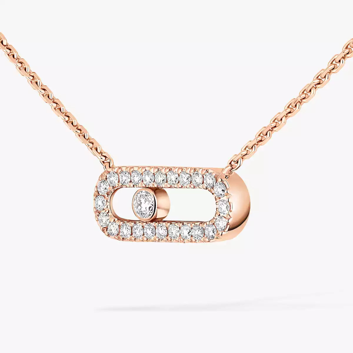 [ Moco ]Diamond Necklace Move Uno