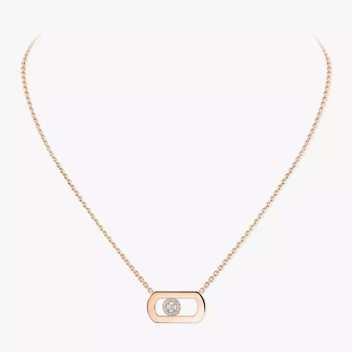 [ Moco ]So Move Diamond Necklace in Gold