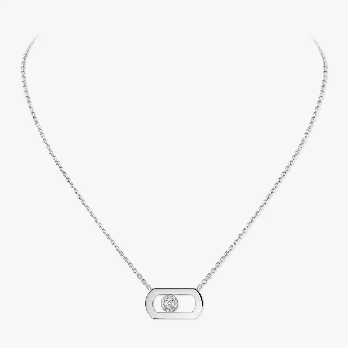 [ Moco ]So Move Diamond Necklace in Gold