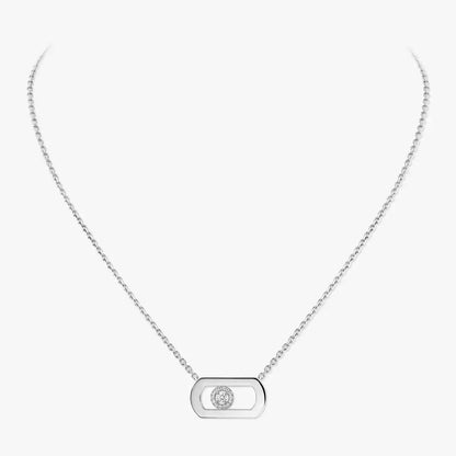 [ Moco ]So Move Diamond Necklace in Gold