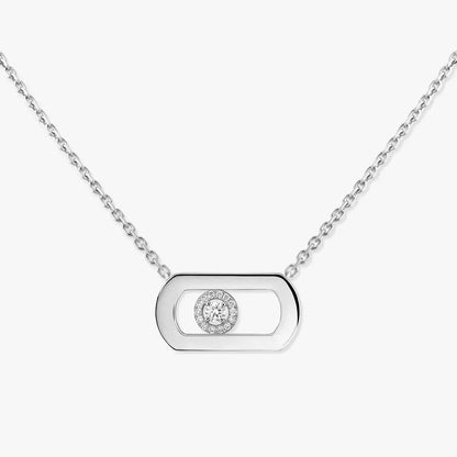 [ Moco ]So Move Diamond Necklace in Gold