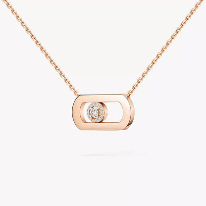 [ Moco ]So Move Diamond Necklace in Gold