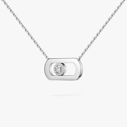 [ Moco ]So Move Diamond Necklace in Gold