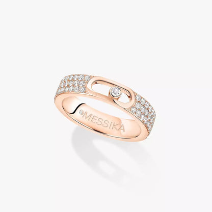 [ Moco ]Move Joaillerie Pave_ Diamond Wedding Ring
