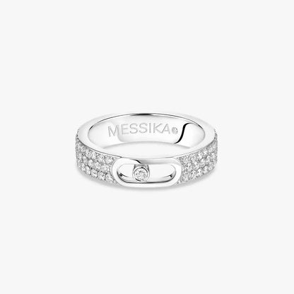 [ Moco ]Move Joaillerie Pave_ Diamond Wedding Ring
