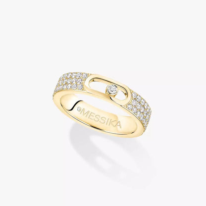 [ Moco ]Move Joaillerie Pave_ Diamond Wedding Ring