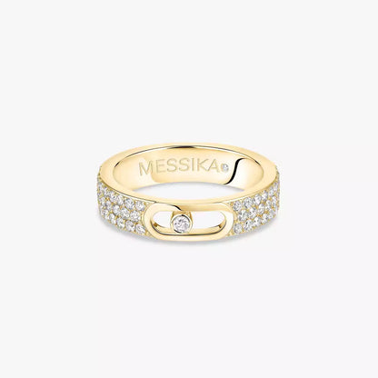 [ Moco ]Move Joaillerie Pave_ Diamond Wedding Ring
