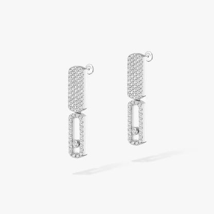 [ Moco ]Imperial Move SM Diamond Earrings