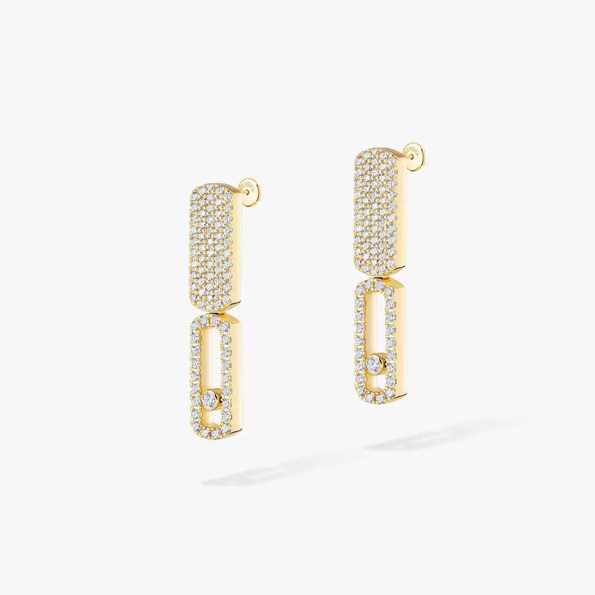 [ Moco ]Imperial Move SM Diamond Earrings
