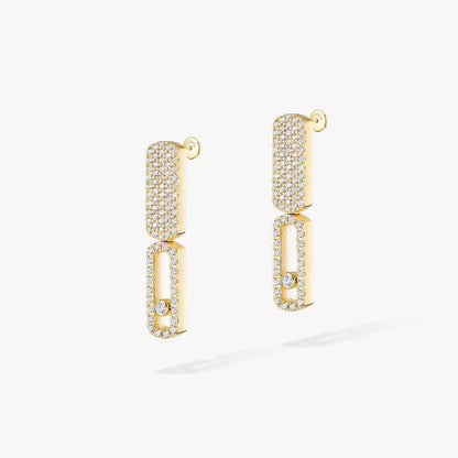 [ Moco ]Imperial Move SM Diamond Earrings