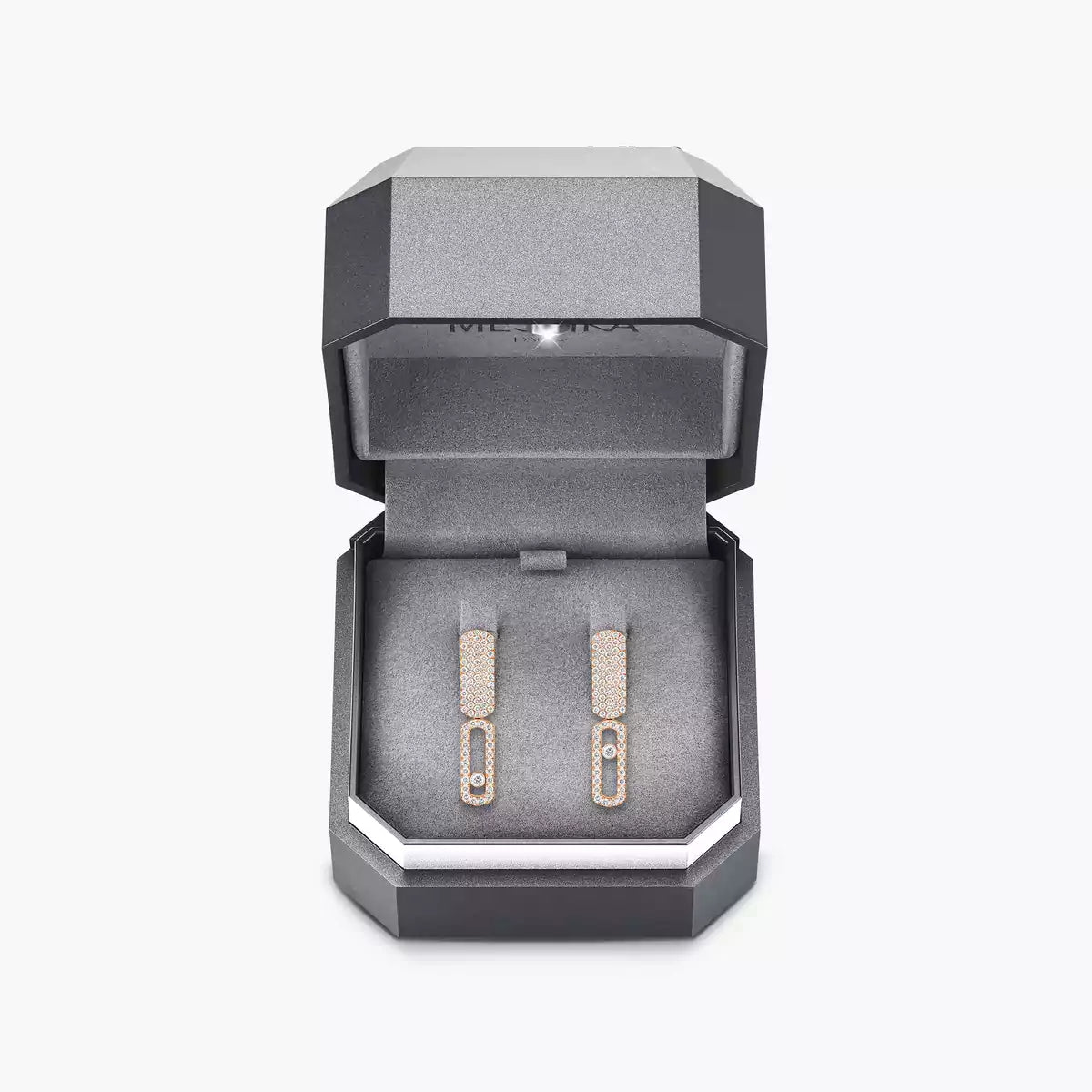 [ Moco ]Imperial Move SM Diamond Earrings