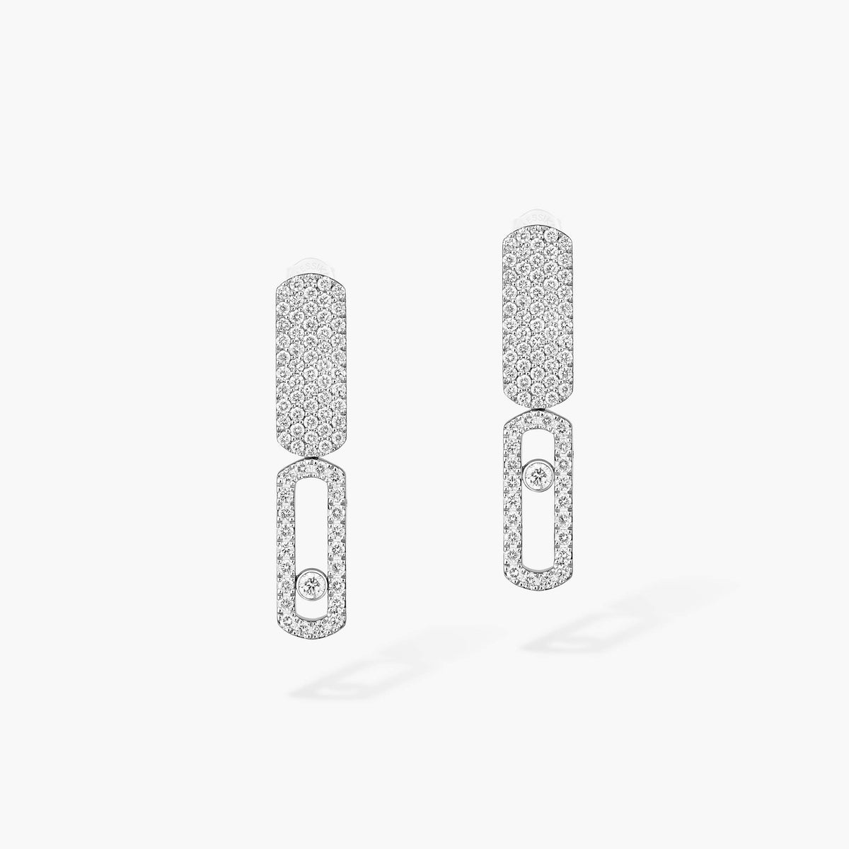 [ Moco ]Imperial Move SM Diamond Earrings