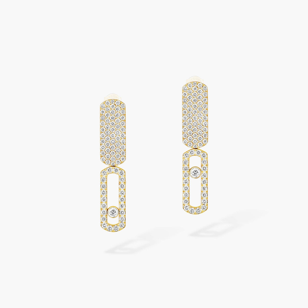[ Moco ]Imperial Move SM Diamond Earrings