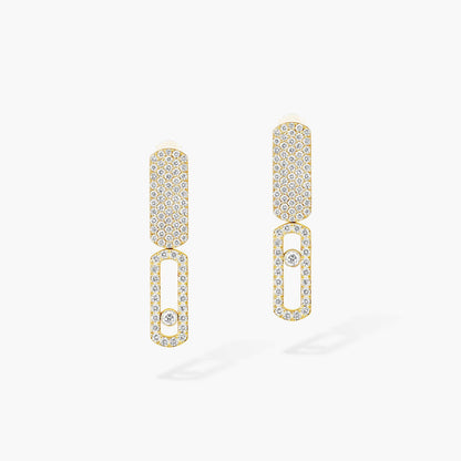 [ Moco ]Imperial Move SM Diamond Earrings