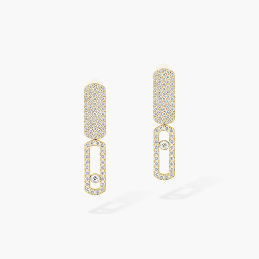 [ Moco ]Imperial Move SM Diamond Earrings
