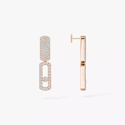 [ Moco ]Imperial Move SM Diamond Earrings